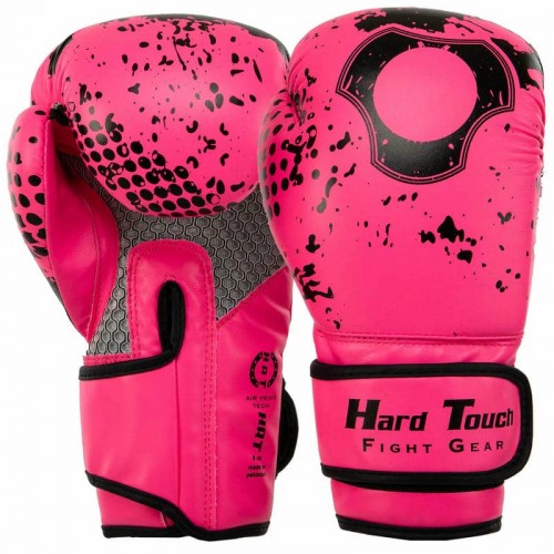Боксерські рукавиці дитячі Hard Touch 8 унції, рожевий, код: BO-8468_8P