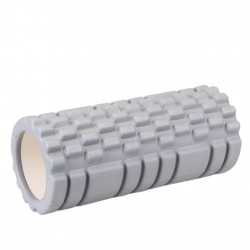 Масажний валик класичний SNS EVAJD2-33-grey 33 см, сірий, код: 11069-SNS