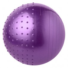 М"яч для фітнесу комбі FitGo 75 см, фіолетовий, код: 5415-28V-WS
