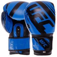 Рукавички боксерські Rush UCF 14 унцій, синій, код: BO-0574_14BL