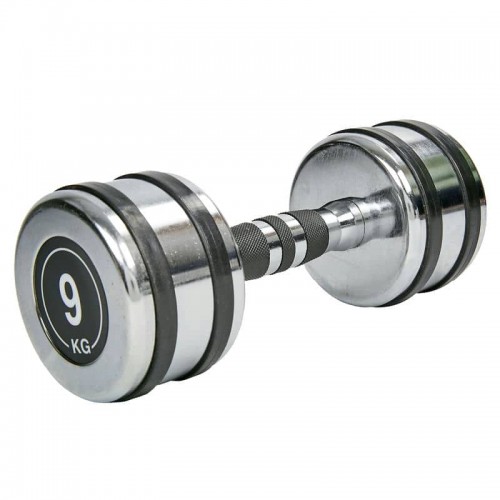 Гантель хромована BioGym 1х9 кг, код: TA-8232-9 Гантель хромована BioGym 1х9 кг, код: TA-8232-9