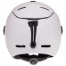Шлем горнолыжный с визором и механизмом регулировки Moon M-L/55-61 см, белый, код: MS-6296_W-S52