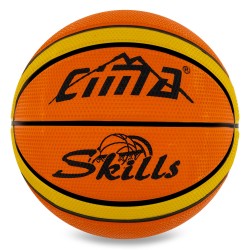 М"яч баскетбольний гумовий Cima №7, помаранчевий, код: BA-008-S52