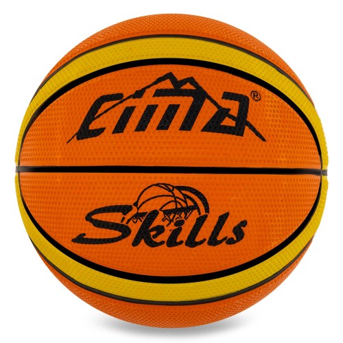 М"яч баскетбольний гумовий Cima №7, помаранчевий, код: BA-008-S52