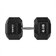 Гантель HMS Hex Pro 1x42,5 кг, код: 5907695518214-IN Гантель HMS Hex Pro 1x42,5 кг, код: 5907695518214-IN