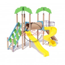 Ігровий комплекс Miros "Тропіки", код: DIO839 Ігровий комплекс Miros "Тропіки", код: DIO839