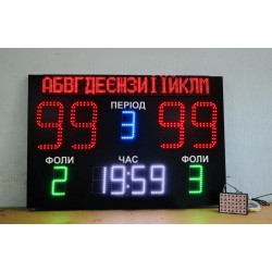 Спортивне універсальне табло LedPlay 1500х1000х50 мм, код: 07560-ST