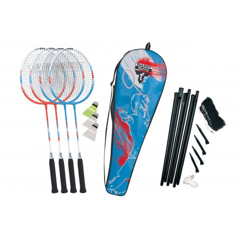 Набір для бадмінтону Talbot Badminton 4-Players Set 4-Fighter Set, код: 4015752494164 Набір для бадмінтону Talbot Badminton 4-Players Set 4-Fighter Set, код: 4015752494164