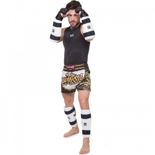 Захист гомілки і передпліччя Mooto XL, білий, код: BO-5098-W_XL