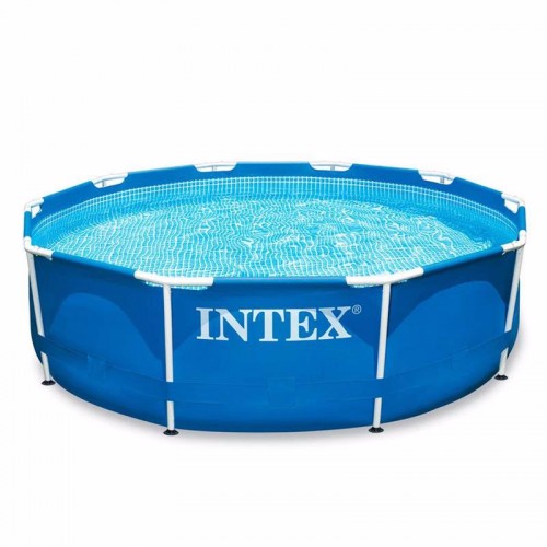 Круглий каркасний басейн Intex Metal Frame Pool, 3050х760 мм, код: 28200-IB