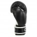 Рукавички боксерські Boxer шкіряні на липучці 12 унцій, чорний-білий, код: 2023_12BK-S52 Рукавички боксерські Boxer шкіряні на липучці 12 унцій, чорний-білий, код: 2023_12BK-S52