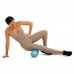 Ролер масажний циліндр (ролик мфр) Grid 3D Roller EVA LiveUp 33см, синій, код: LP8231