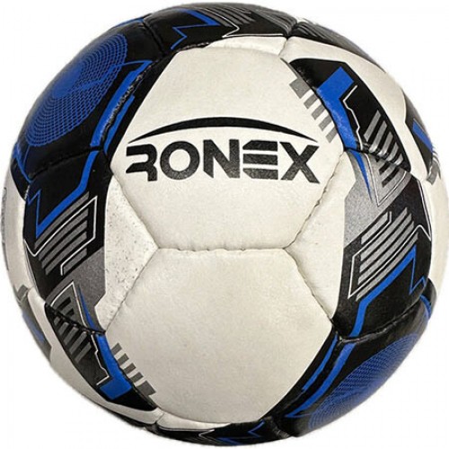 М"яч футбольний Ronex №5 білий-синій, код: RXG-3-WS М"яч футбольний Ronex №5 білий-синій, код: RXG-3-WS