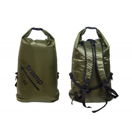 Герморюкзак Tramp PVC Diamond Ripstop 25л, оливковий, код: UTRA-256-olive