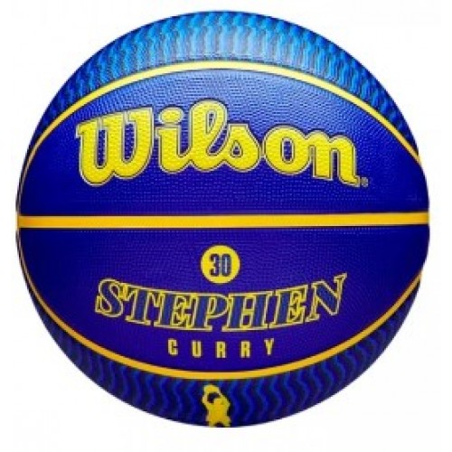 М"яч баскетбольний Wilson NBA Player Icon Outdoor BSKT Curry №7, синій, код: 097512602235
