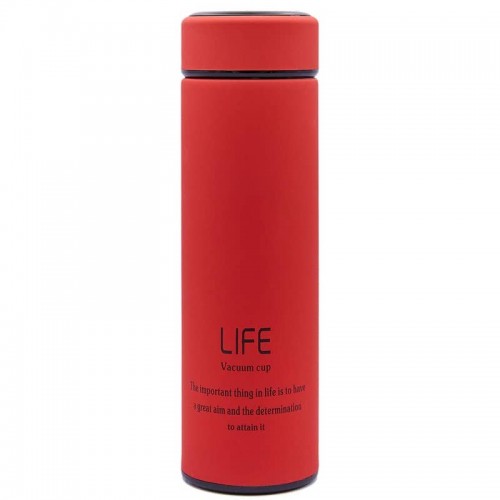 Термос сталевий Camping Life 450 мл рожевый червоний, код: D-013_R-S52 Термос сталевий Camping Life 450 мл рожевый червоний, код: D-013_R-S52