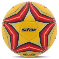 М'яч футбольний Star All New Polaris 1000 №5 PU, жовтий-червоний, код: SB375TB_YR