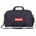 Сумка для спортзалу Supreme чорний, код: 1793_BK-S52