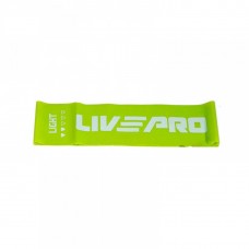 Еспандер стрічка LivePro Fitness Band Light 2000х150х0,4 мм (4,5кг), зелений, код: 6951376153668