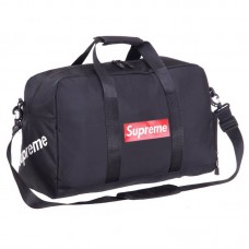 Сумка для спортзалу Supreme чорний, код: 1793_BK-S52