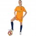 Форма футбольна дитяча PlayGame із символікою Real Madrid Vini 7 гостьова 2025, розмір 28, зріст 145-150, помаранчевий, код: CO-4644_28