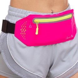 Спортивний органайзер SP-Sport з кишенями сумка на пояс для бігу, рожевий, код: YB020-1_P