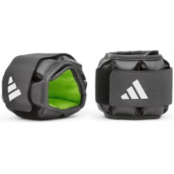 Обважнювачі на ноги і руки Adidas Performance Ankle 0.5 кг, чорний-зелений, код: 885652021685