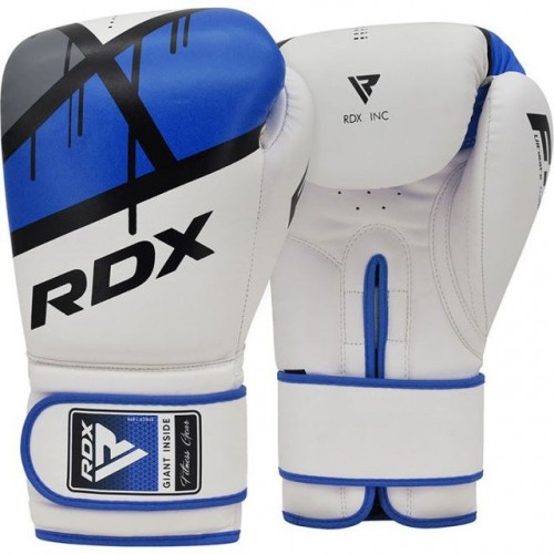 Боксерські рукавиці RDX F7 Ego Blue 12 унцій, код: BGR-F7U-12oz