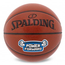 М"яч баскетбольний Spalding Power Forward №7, коричневий, код: 76890Y-S52 М"яч баскетбольний Spalding Power Forward №7, коричневий, код: 76890Y-S52