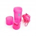 Шейкер спортивний SmartShake Original2GO 600ml Neon Pink (Original), код: 10560502-PP