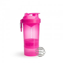 Шейкер спортивний SmartShake Original2GO 600ml Neon Pink (Original), код: 10560502-PP