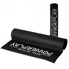 Килимок для йоги та фітнесу PowerPlay PVC Yoga Mat 1730х610х6мм, чорний, код: PP_4010_Black_(173*0,6)