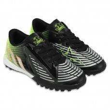 Сороконіжки футбольні Lijin розмір 38, чорний-срібний, код: 211-2-1_38BK Сороконіжки футбольні Lijin розмір 38, чорний-срібний, код: 211-2-1_38BK