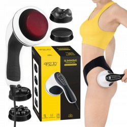 Ручний антицелюлітний масажер для тіла 4Fizjo Body Shaping 4 в 1, білий, код: P-5907739319111 Ручний антицелюлітний масажер для тіла 4Fizjo Body Shaping 4 в 1, білий, код: P-5907739319111