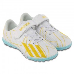 Сороконіжки футбольні дитячі Soccer розмір 33, білий, код: AK66-31-36-3_33