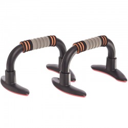 Упори для віджимань FitGo Push-Up Bar 230x150 мм чорний, код: DCF-18-S52 Упори для віджимань FitGo Push-Up Bar 230x150 мм чорний, код: DCF-18-S52