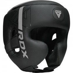 Боксерський шолом RDX F6 Matte Silver S, код: 403012-RX