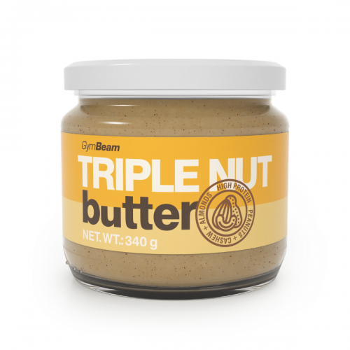 Горіхова паста Triple Nut Butter GymBeam 340г, код: 8586022217807