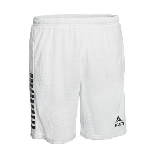 Шорти чоловічі Select Monaco Player Shorts XXL, білий-чорний, код: 5703543232314