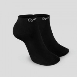 Шкарпетки GymBeam Ankle Socks 3Pack Black розмір L/XL (39-43), чорний, код: 310012-GB