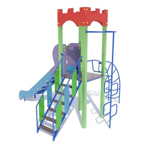 Ігровий комплекс Miros "Тевтонці лайт" 3500x3060x3240 мм, код: DIO701.8 Ігровий комплекс Miros "Тевтонці лайт" 3500x3060x3240 мм, код: DIO701.8