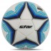 М"яч футбольний Star The Polaris 2000 FIFA №5 PU, білий-блакитний, код: SB235FTB-S52 М"яч футбольний Star The Polaris 2000 FIFA №5 PU, білий-блакитний, код: SB235FTB-S52
