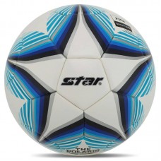 М"яч футбольний Star The Polaris 2000 FIFA №5 PU, білий-блакитний, код: SB235FTB-S52 М"яч футбольний Star The Polaris 2000 FIFA №5 PU, білий-блакитний, код: SB235FTB-S52