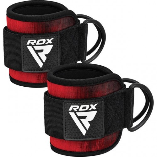 Манжети на щиколотку RDX A4 Gym Ankle Pro Red Pair, код: WAN-A4R-P