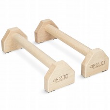 Упори для віджимань (паралетси) 4Fizjo дерев"яні 400 мм, код: P-5905973407045