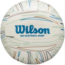 М"яч волейбольний Wilson Shoreline Eco VB OF №5, білий, код: 097512656726 М"яч волейбольний Wilson Shoreline Eco VB OF №5, білий, код: 097512656726