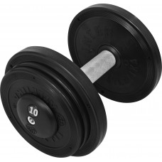 Гантель професійна набірна InterAtletika 1х10 кг, код: ST552.10 Гантель професійна набірна InterAtletika 1х10 кг, код: ST552.10