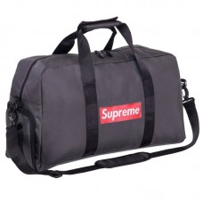 Сумка для спортзалу Supreme сірий, код: 1793_GR-S52