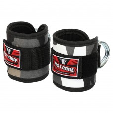 Манжет (ремінь) для силової тяги на гомілку і зап"ястя Fistrage 2шт, камуляж чорний, код: VL-7731 Манжет (ремінь) для силової тяги на гомілку і зап"ястя Fistrage 2шт, камуляж чорний, код: VL-7731
