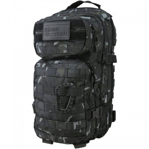 Рюкзак тактичний Kombat UK Hex Stop Small Molle, мультікам чорний, код: kb-hssmap-btpbl